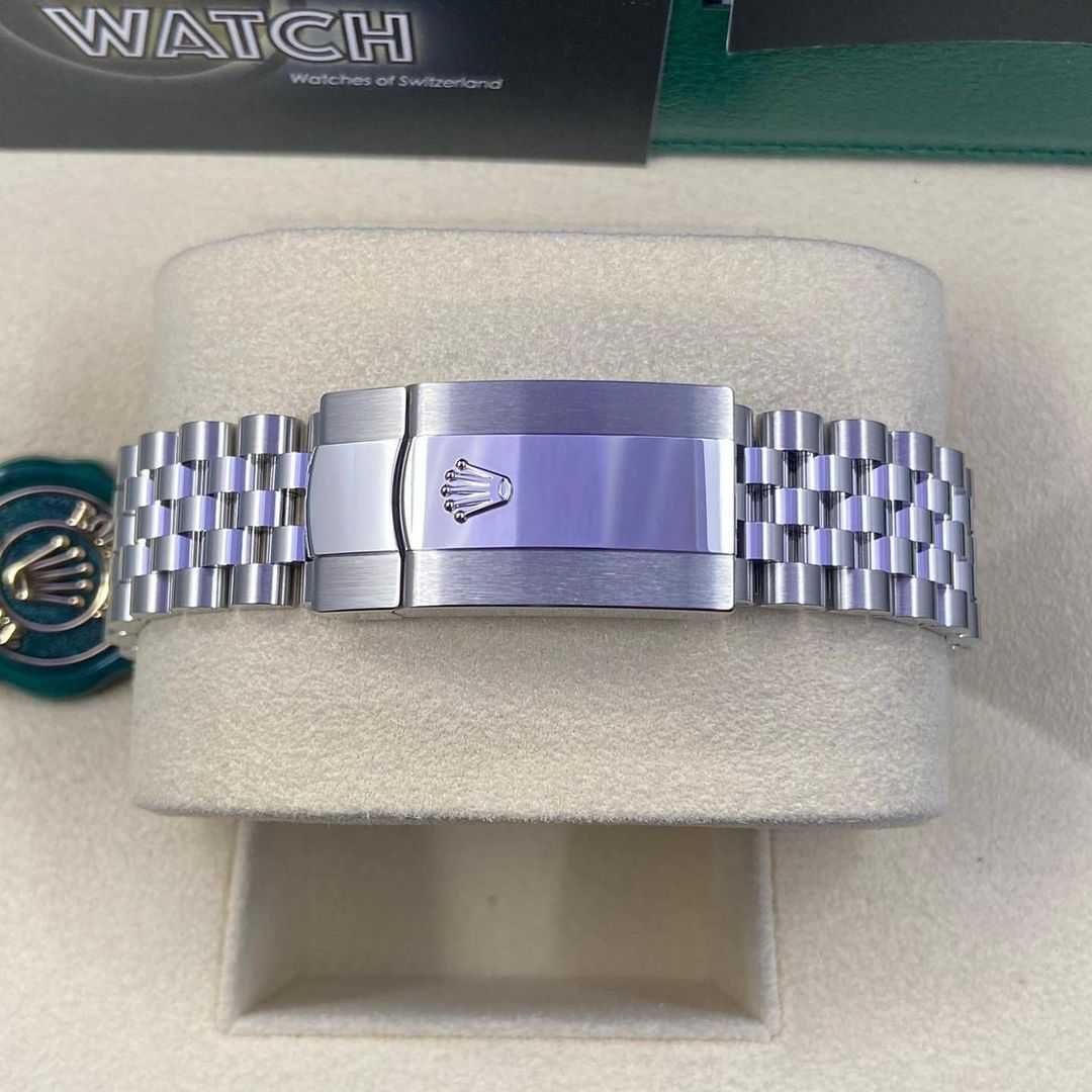 Дамски Часовници Rolex Datejust сребристо сиво 41mm