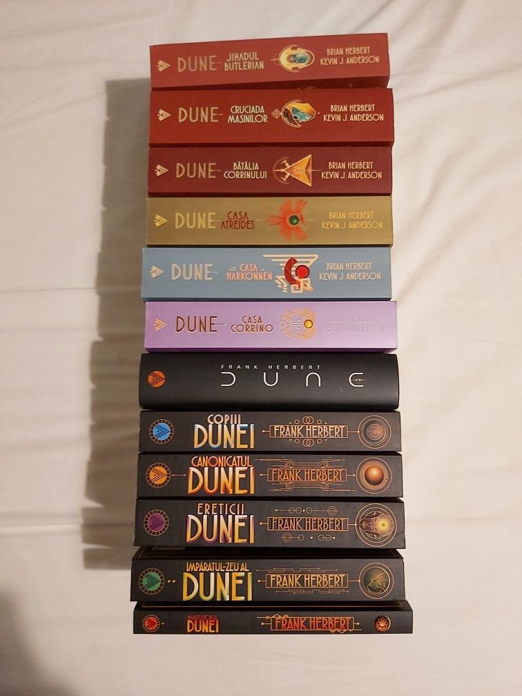 Vand Pachet Universul Dune 12 vol noi, necitite