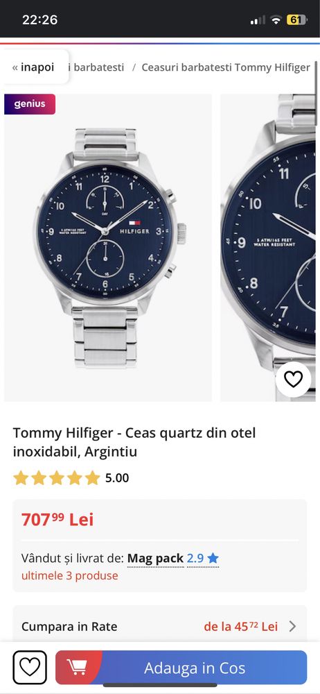 Ceas Tommy Hilfiger Barbati