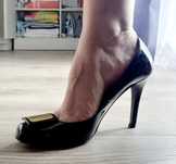 Pantofi negri 38,5 de la LK Bennett