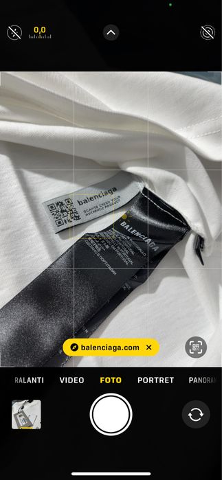 Tricou Balenciaga | Alb | 2025