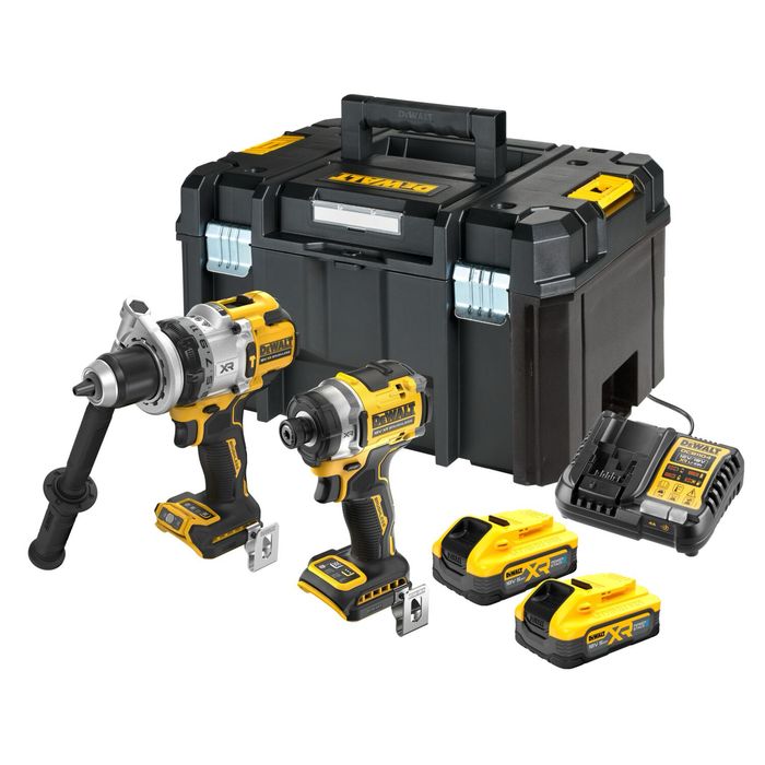 Комплект акумулаторни ударни винтоверти DeWALT DCK2200H2T, 18V