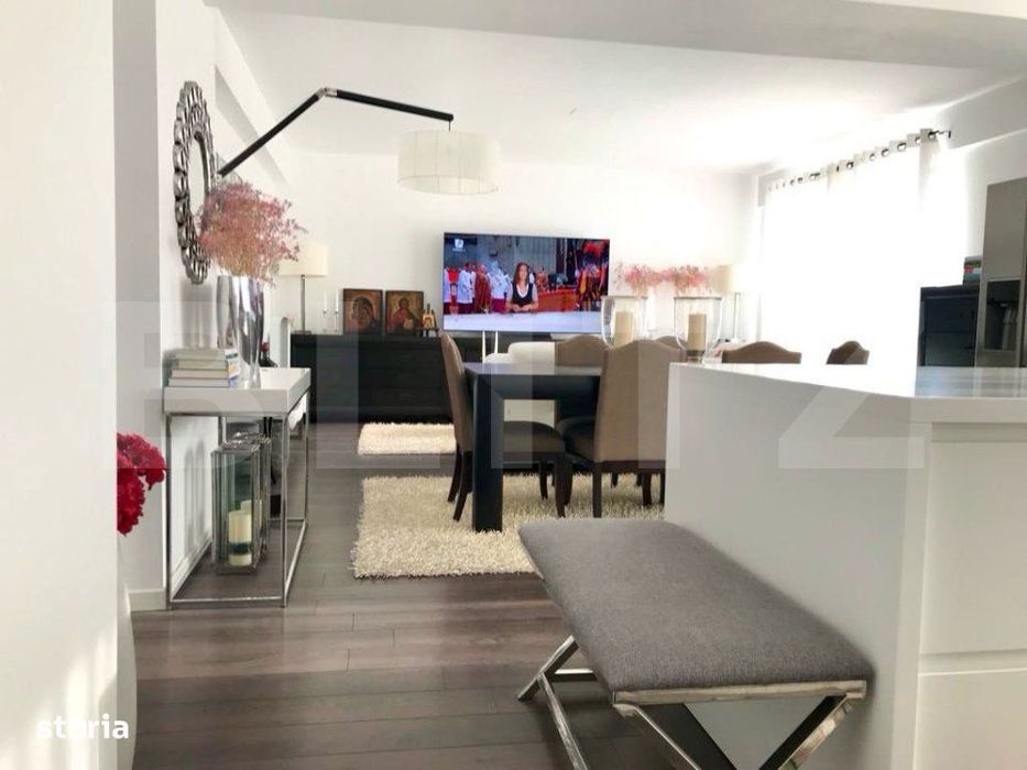 Apartament cu 2 camere, 74 mp, etaj 2, parcare subterana + boxa, zona