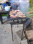 Барбекю скара на дървени въглища BBQ