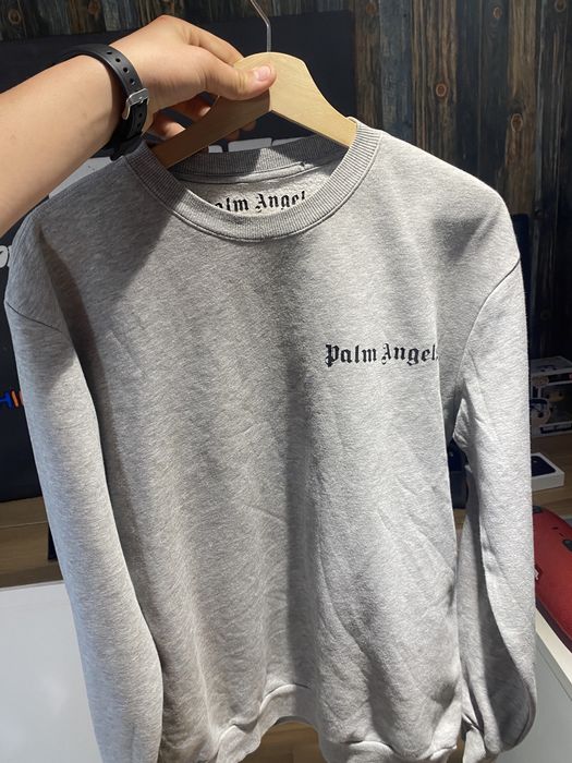 Bluză Long Sleeve Palm Angels Originală Gri