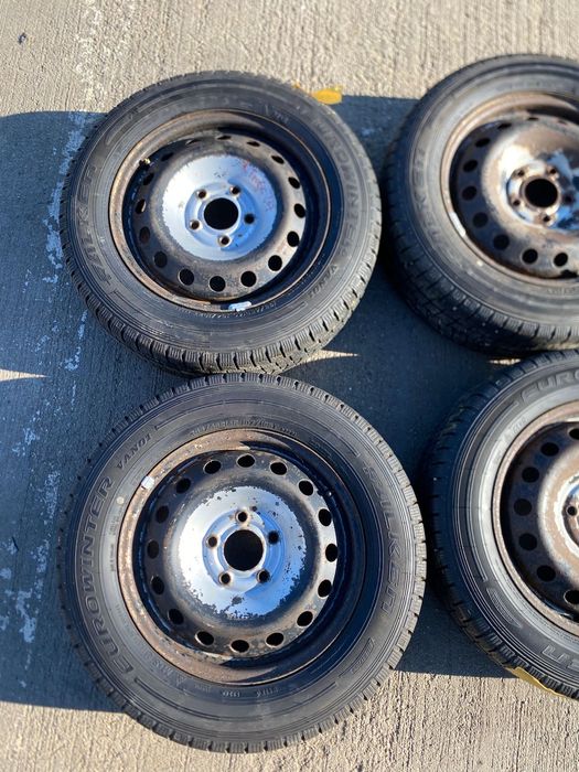 Jante tabla opel vivaro renault trafic cu anvelope de iarna 205 65 16C