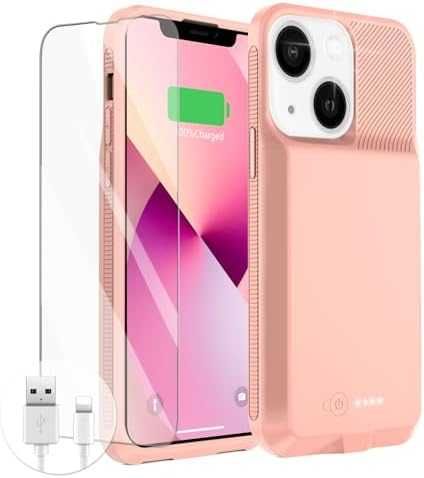 Нов Кейс батерия 7000mAh за iPhone 13/14 Pro Ултра тънък и мощен калъф