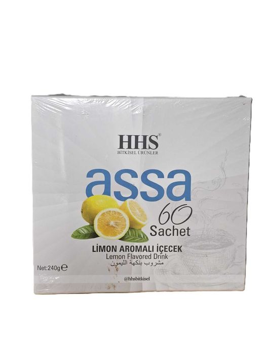HHS ASSA лимонена напитка за отслабване детокс и метаболизъм 60 сашета