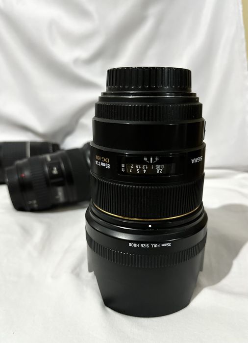 Sigma обектив 85 мм 1.4 для Canon