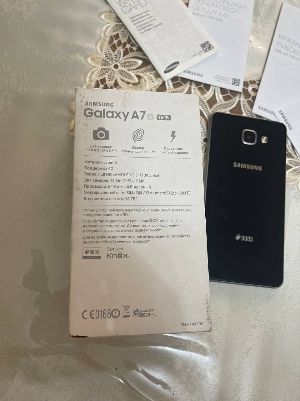 Samsung A7 idial Super AMOLED Ekran