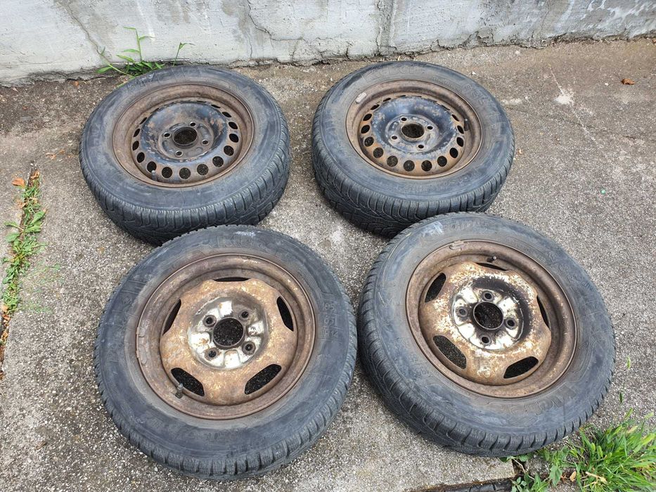Зимни гуми Kleber 185/65/R14 с железни джанти