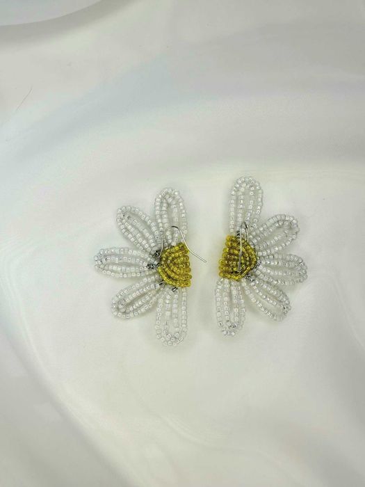 Set colier si cercei margarete