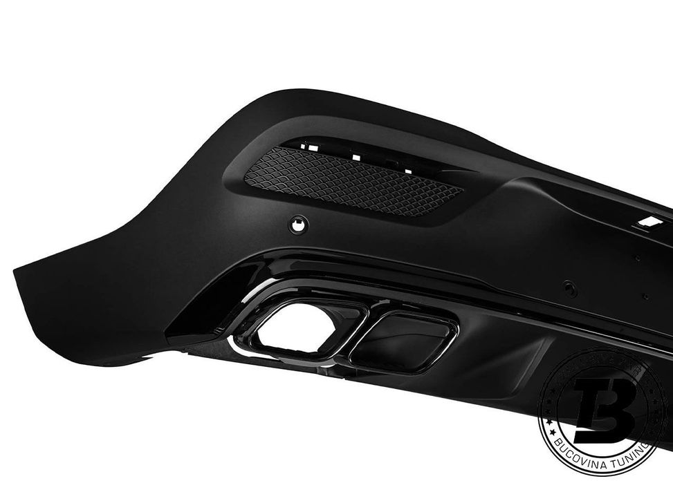 Difuzor Bara Spate cu Ornamente compatibil cu Mercedes GLE Coupe C167 GLE63 Design
