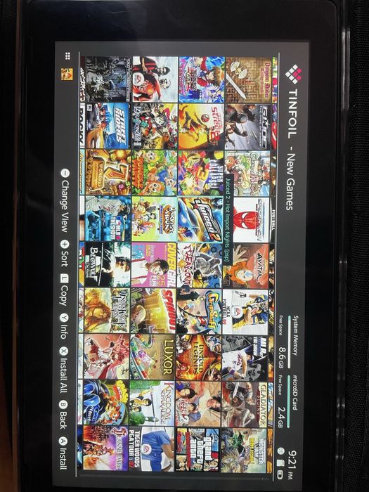 Nintendo switch modat