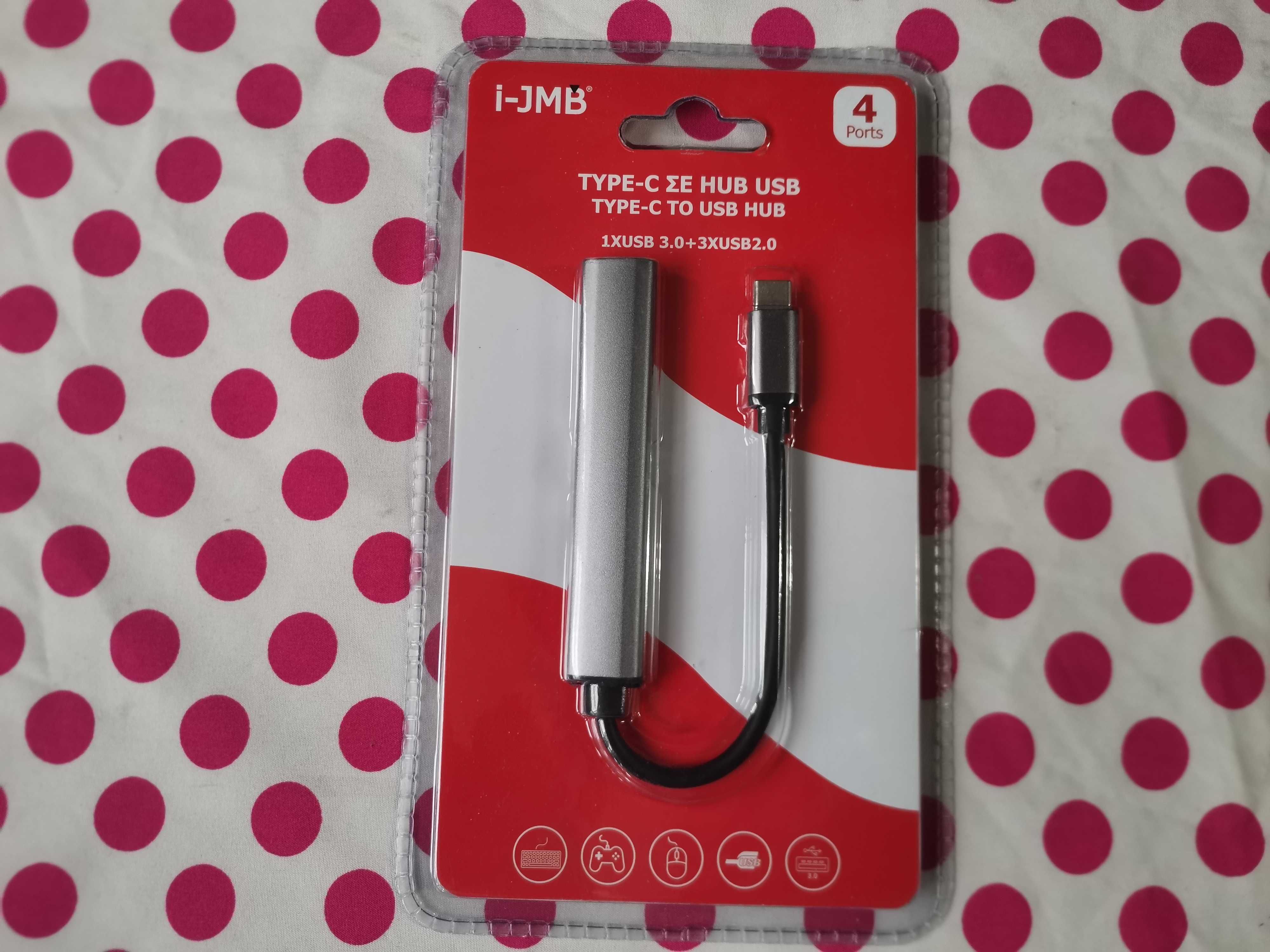 Modding PC Hub USB Type-C 4 in1, Gri.