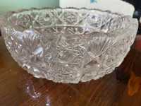 Кристална купа и кристална ваза