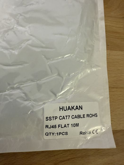 Cablu retea ssrp cat7 cable rj45 flat 10m