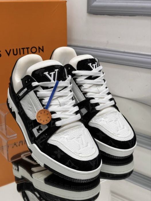 Adidasi Louis Vuitton Premium Full Box Piele naturala 100%
