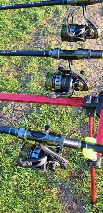 Set Pescuit Complet,Lansete Carbon,Mulinete 7000,Rod Pod, Senzori