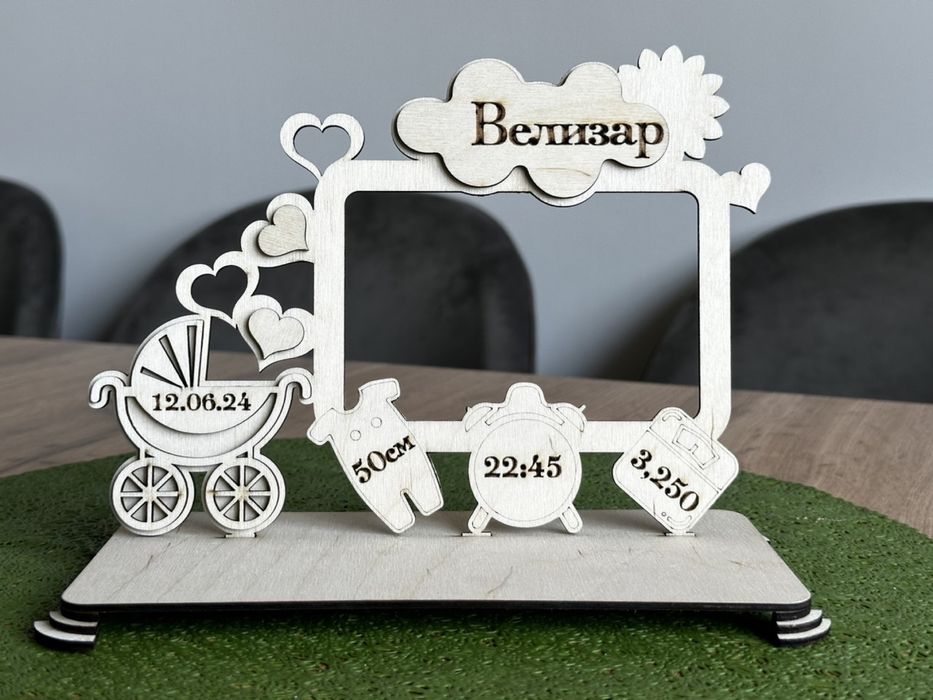 Бебешка визитка със снимка