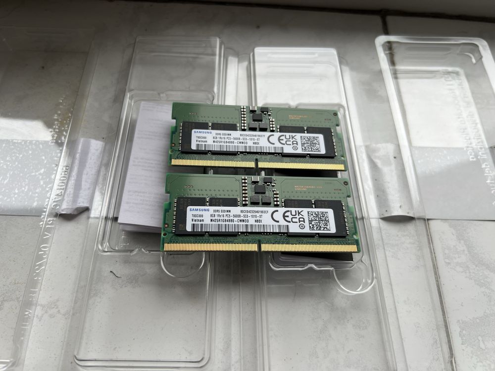 Memorie ram laptop 16 GB (2x8) DDR5-5600 Mhz