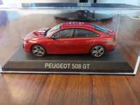 Macheta PEUGEOT 508 GT 2018 rosu - Norev, scara 1/43, noua, model rar.