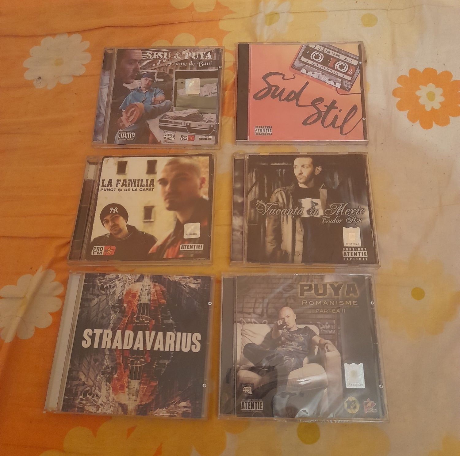 Muzica rap de colecție pe CD