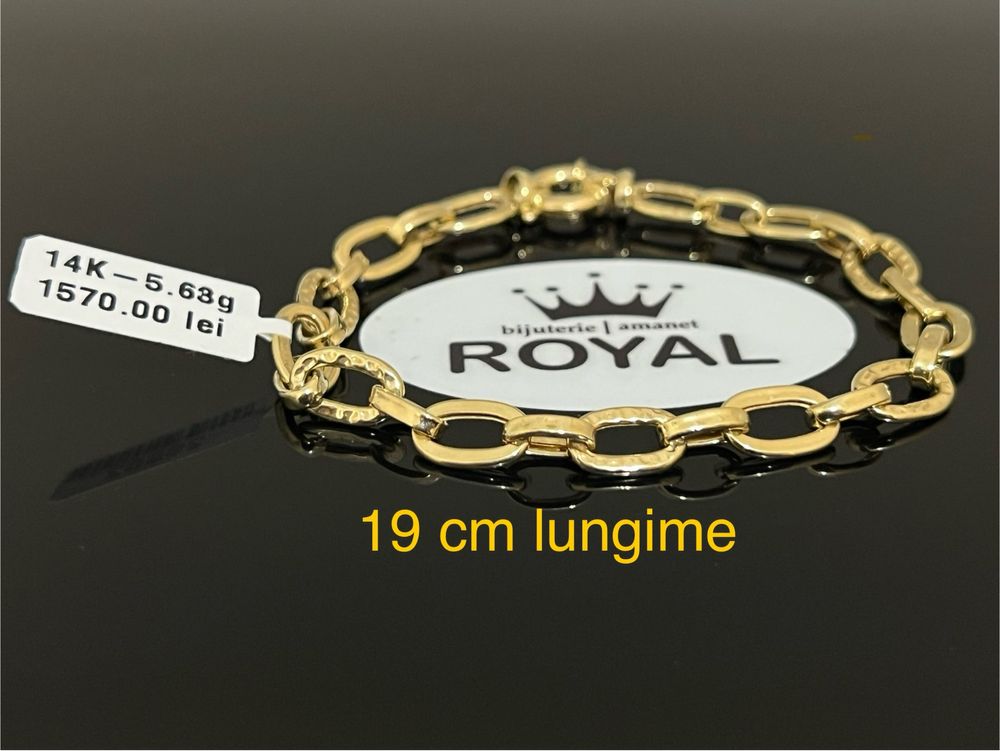 Bijuteria Royal CB : Bratara aur 14k 5,63 grame