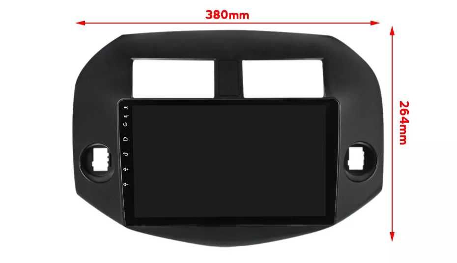 Navigatie Android 14 Toyota RAV 4 2005-2013 1/8 Gb Waze CarPlay CAMERA