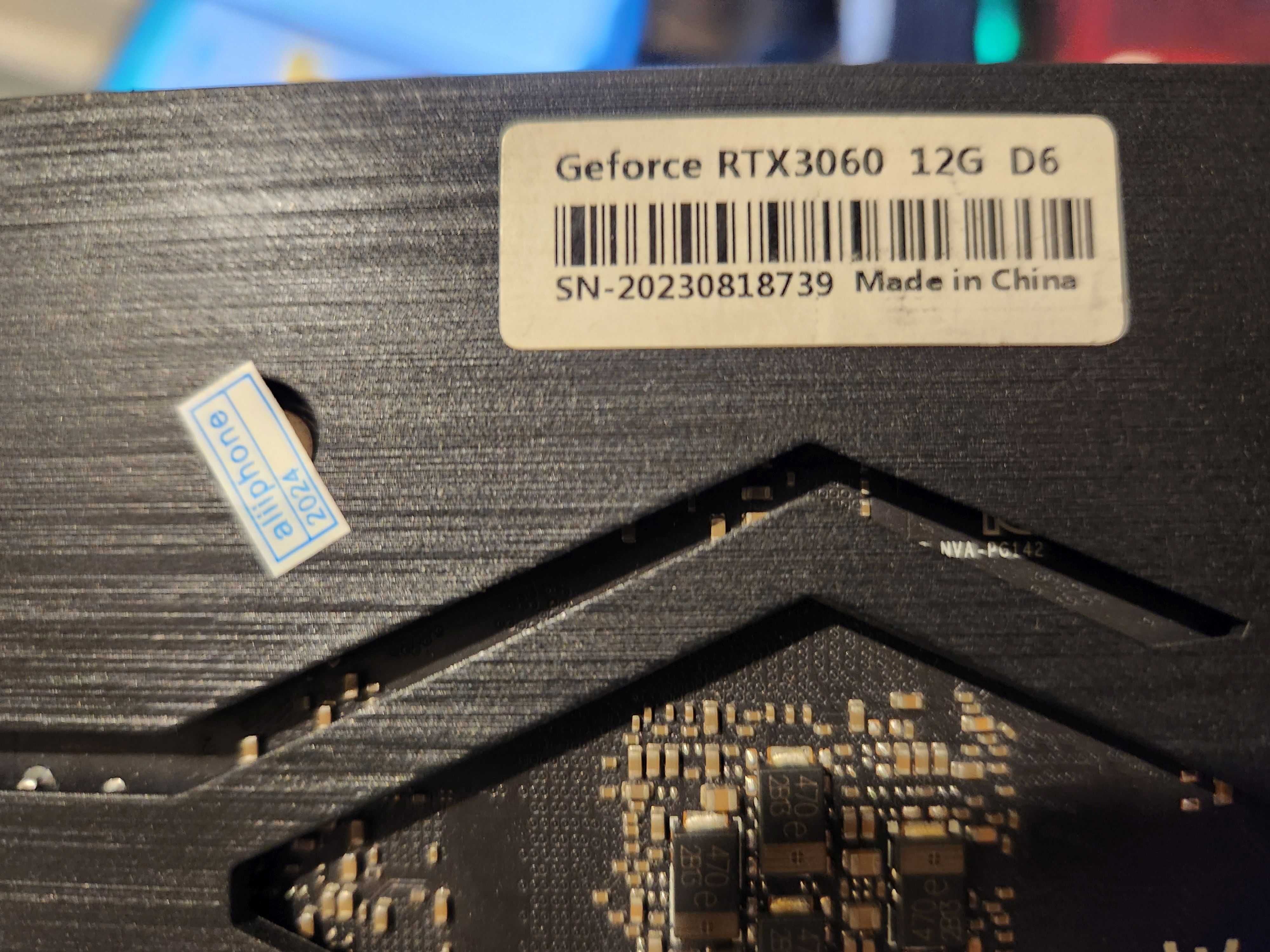 Mining Видеокарти Nvidia RTX 3060M 12GB GDDR6