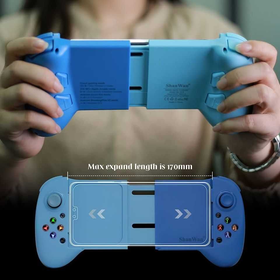 Безжичен контролер за мобилни игри ShanWan Q13 за Android/iphone