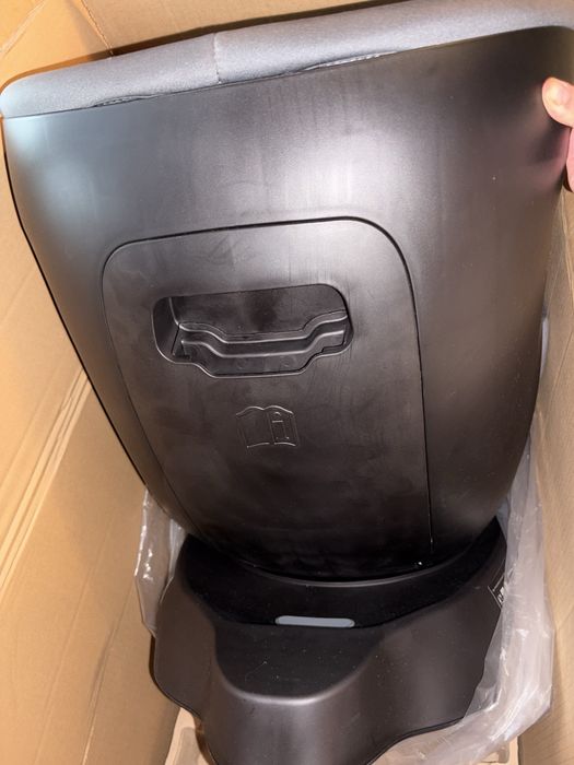 Scaun auto Britax Dualfix M Plus i-size, 61-105 cm, Midnight Grey