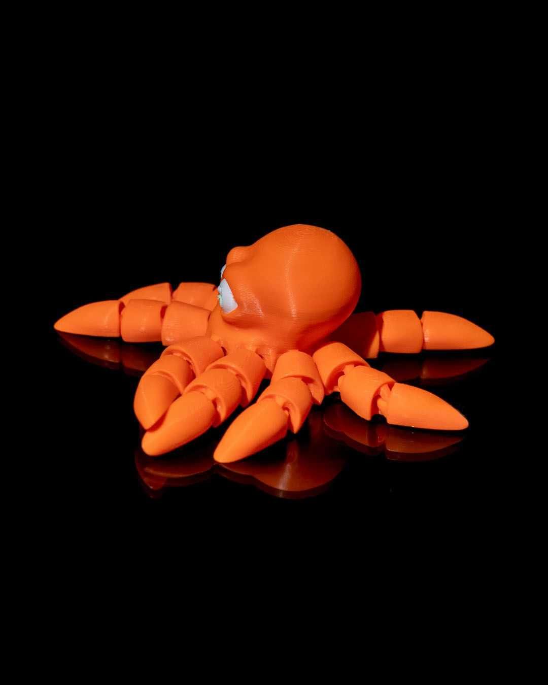 jucării 3d Clingy Octopus