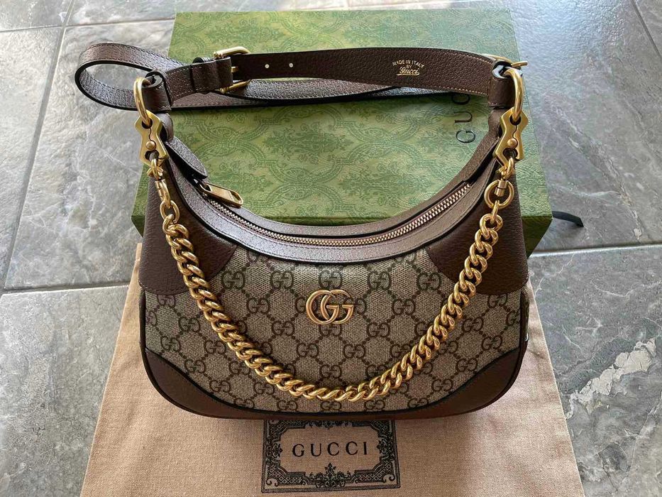 Geanta de umar Gucci Mica Aphrodite Originala Gucci Doua Manere