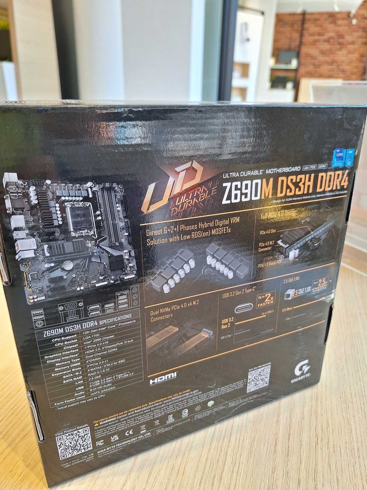 Дънна платка Gigabyte Z690M DS3H