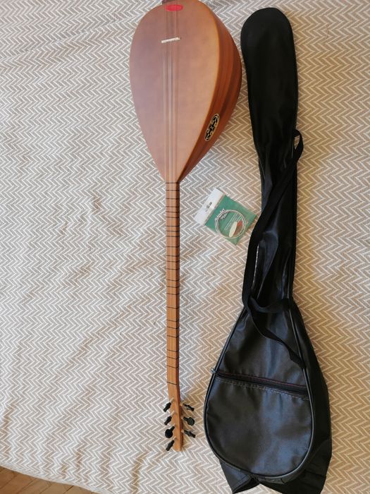 Саз баглама дълъг сап професионален със вграден микрофон