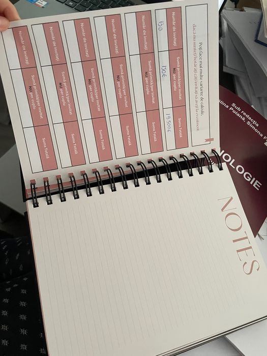 Agenda nunta 2026-2027 The perfect weeding planner by Delia Nistor