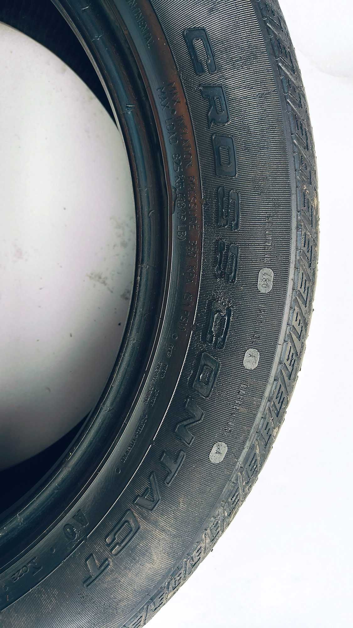 235/55R19 4 всесезонных шины