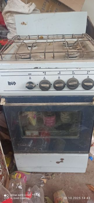 Газовый плита 4 ошак