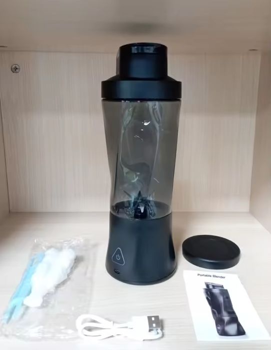 Blender portabil profesional Ipx7, autocurățare, 6000mAh, 700ml