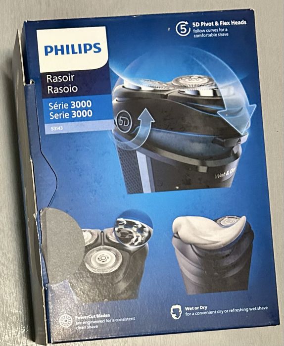Aparat de ras Philips Seria 3000 S3143/00 Wet&Dry