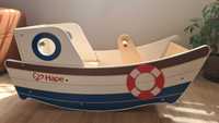 Hape - Дървена люлка лодка