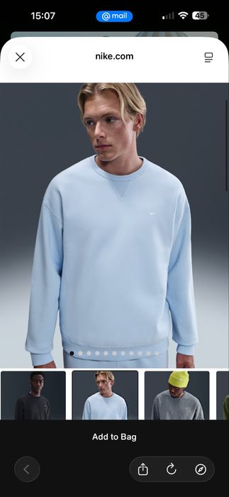 Свитшот, толстовка, кофта, свитер, джампер Nike