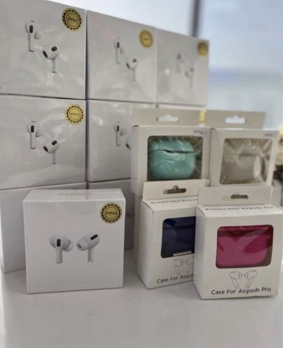 ХИТ 2025! Airpods 4 + Чехол в Подарок (Высший класс) с шумоподавлением