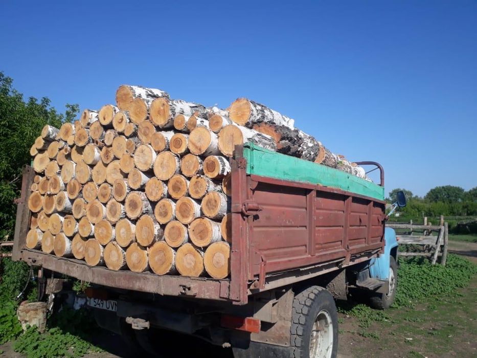 Продам дрова береза чурками,Газ 53, 8 рядов