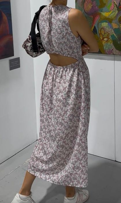 Летнее платье миди