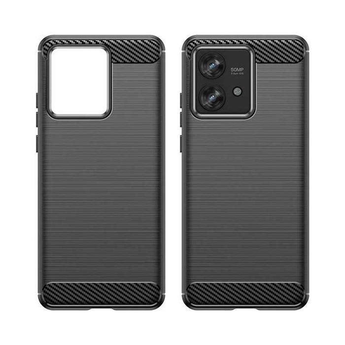 Motorola Edge 40 / Edge 30 / Edge 20 - Удароустойчив Кейс Гръб CARBON
