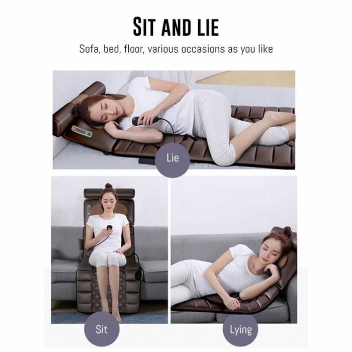 Масажен матрак с вибрационно отопление и масаж на краката