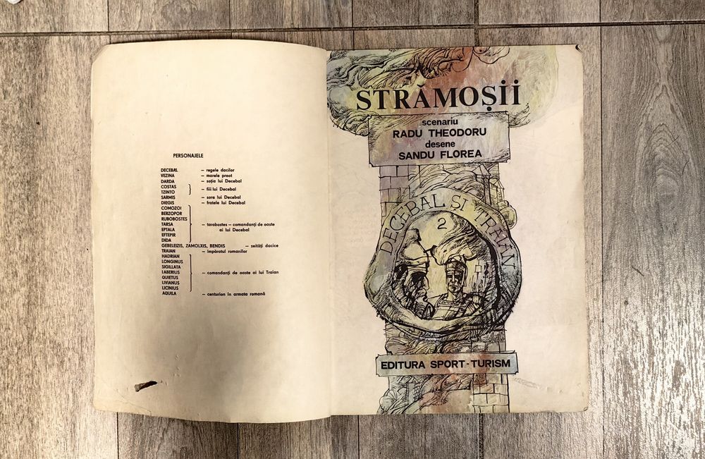 Benzi desenate Stramosii Neamul Soimarestilor Asediul banda desenata