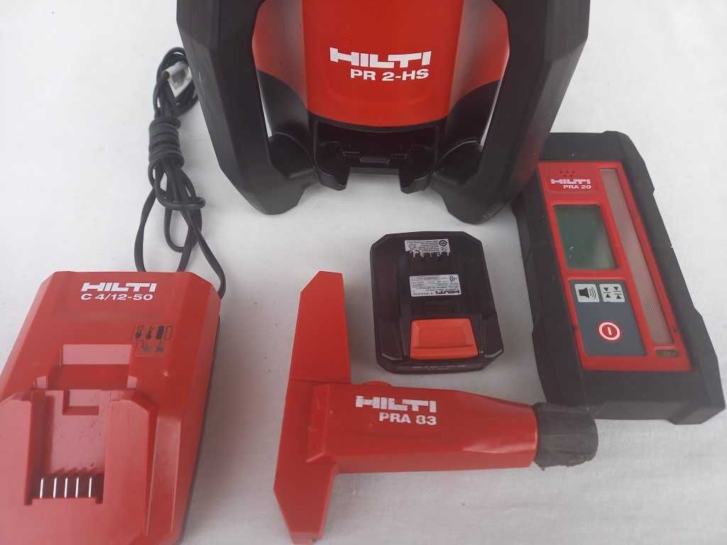 Hilti PR 2-HS A12 - ротационен лазер за употреба на открито